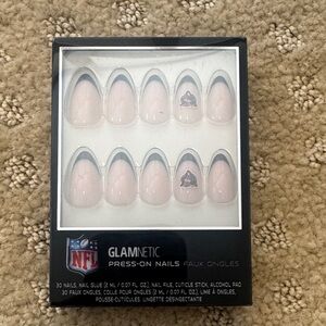 Glamnetic NFL Press-On Nails Chicago Bears